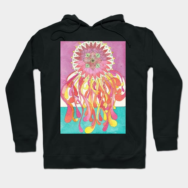 Abstract Watercolor Painting Hoodie by Missing Keys Inc